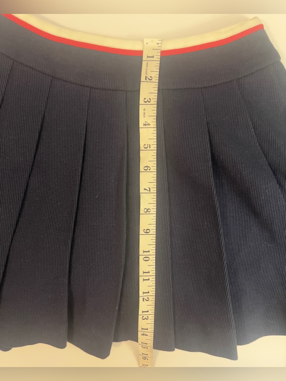 Gucci Authentic Navy Vest with Red & White Trim & Gold Buttons Ladies Medium - Picture 15 of 16